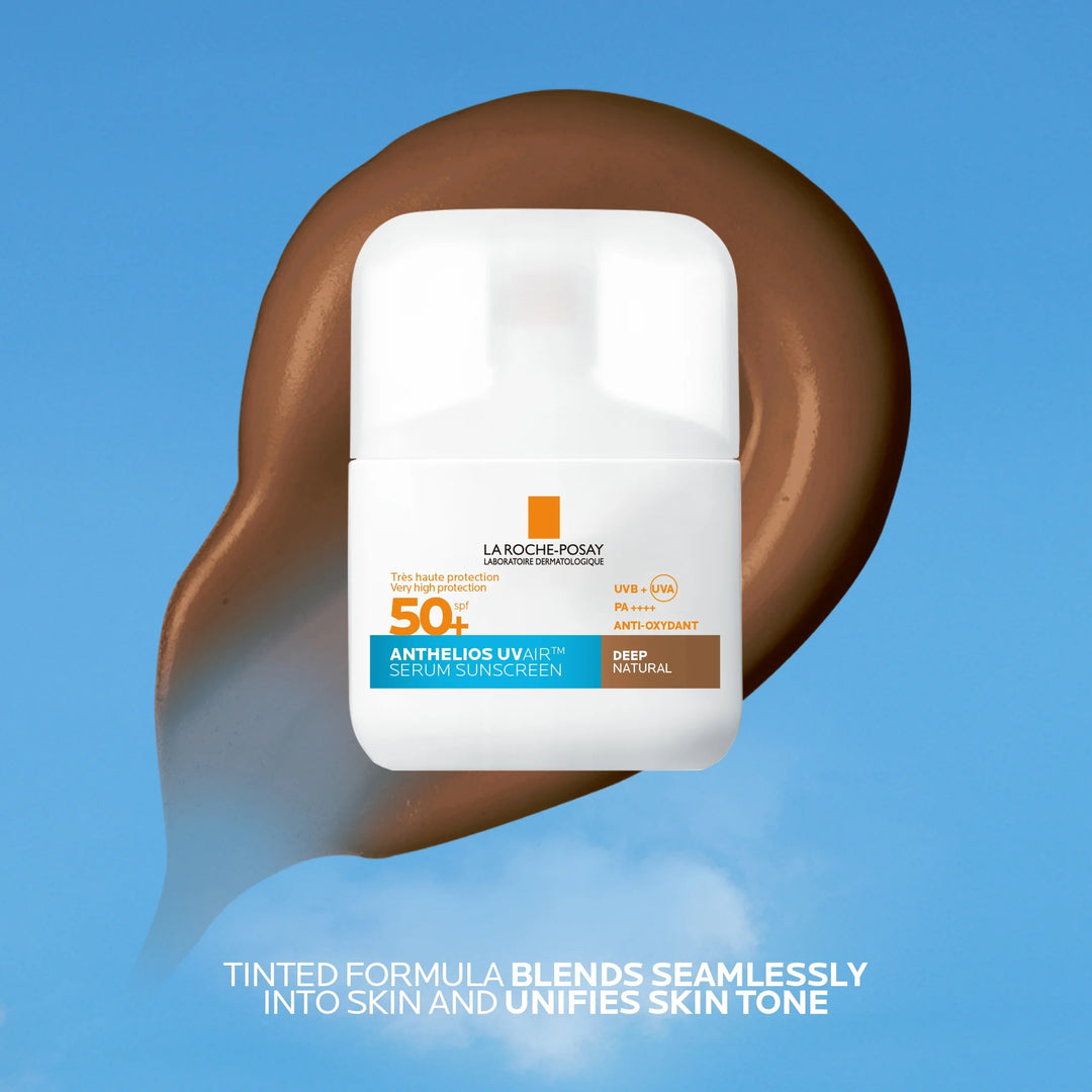La Roche-Posay Anthelios UVAIR Serum Solaire SPF50+ Fonce Naturel (Dark/Deep)