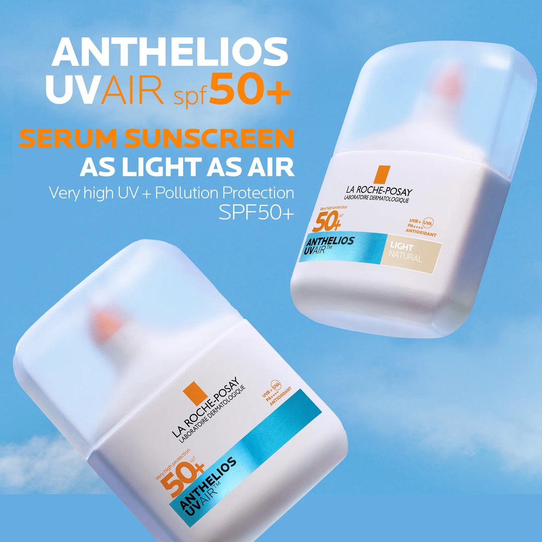 La Roche-Posay Anthelios UVAIR Serum Solaire SPF50+ Clair Naturel (Light)