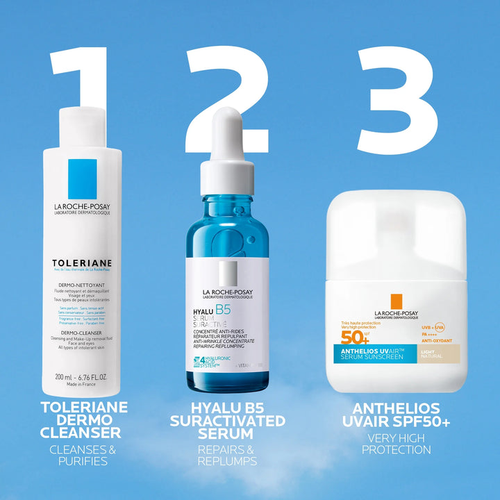 La Roche-Posay Anthelios UVAIR Serum Solaire SPF50+ Clair Naturel (Light)