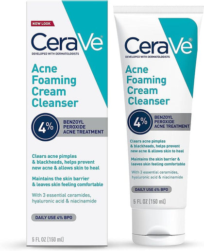 CeraVe Acne Foaming Cream Cleanser 150ml