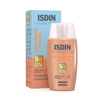 ISDIN FOTOPROTECTOR FUSION WATER COLOR MEDIUM SPF50+ 50mL — sunscreen