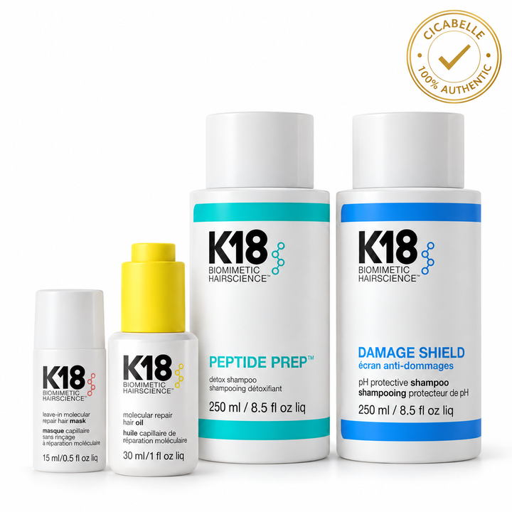 K18 Ultimate Hair Reset & Repair Bundle - Detox, Protect & Restore | 545ml — 100% authentic