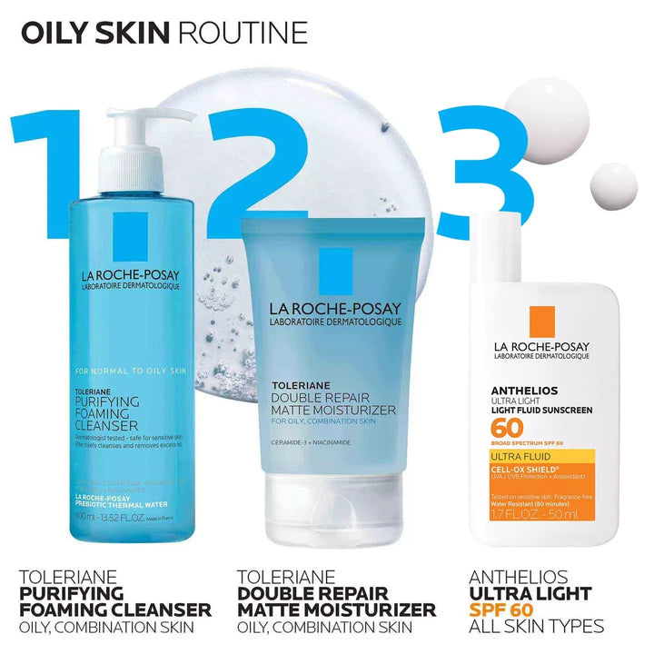 La Roche-Posay Toleriane Double Repair Matte Moisturizer (Oily/Combination Skin) 100ml — second view