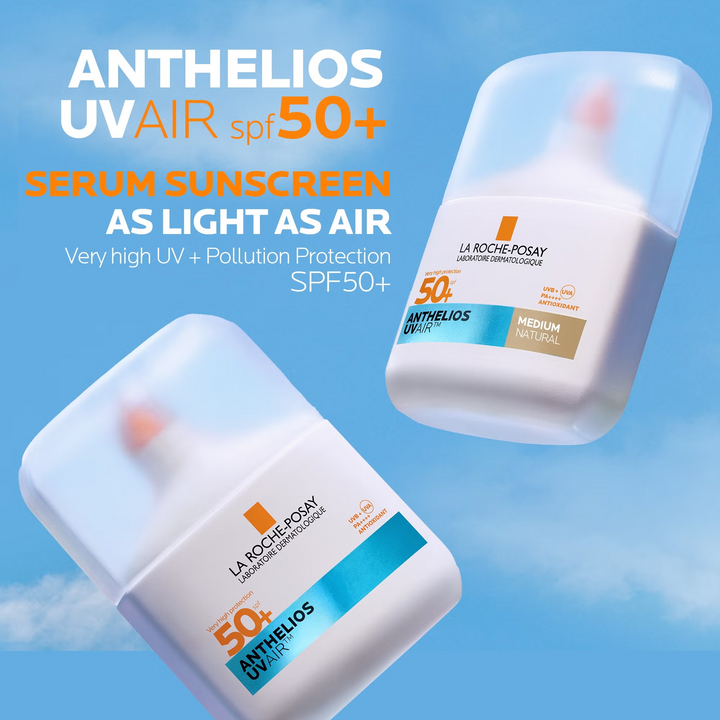 La Roche-Posay Anthelios UVAIR Serum Solaire SPF50+ Medium Naturel