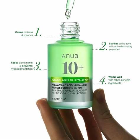 Azelaic Acid 10 Hyaluron Redness Soothing Serum 30ml Set