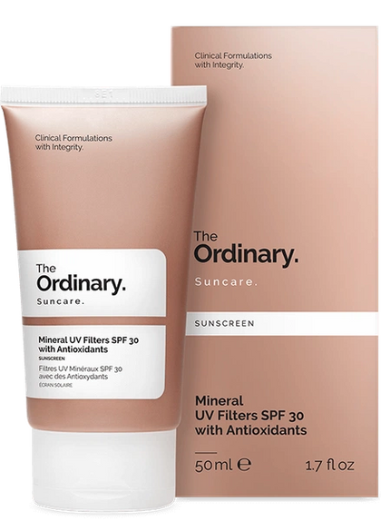 The Ordinary Mineral Uv Filters Spf 30 With Antioxidants — sunscreen