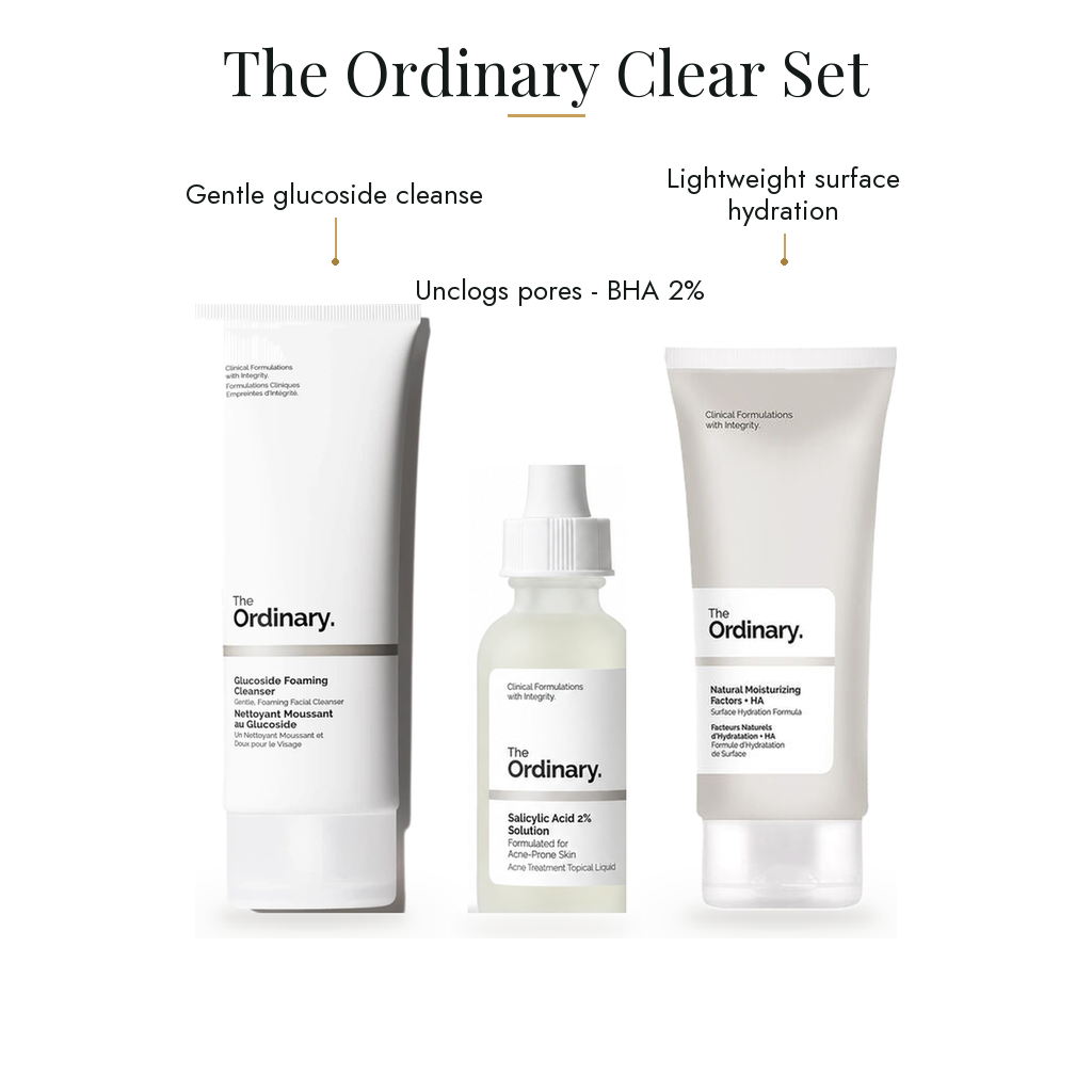 The Ordinary the Clear Set — what's inside & benefits